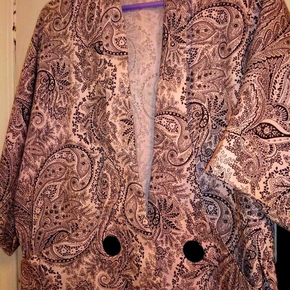 Paisley Print 1970’s Diamond Run Blazer - Picture 3 of 8